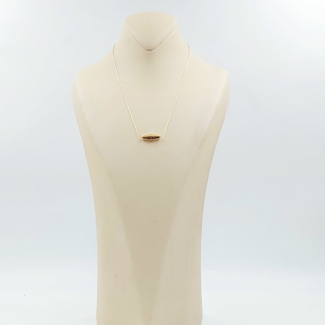 18K عقد زيتون-مجوهرات الشيخ سعيد-Saeed Jewelry 