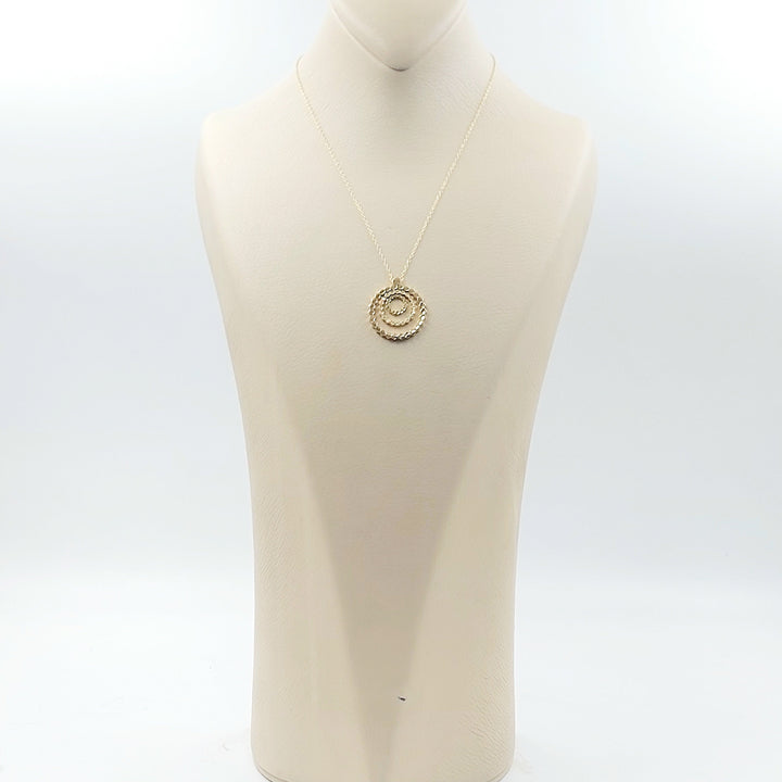 18K عقد اكسترا مرصع-مجوهرات الشيخ سعيد-Saeed Jewelry 