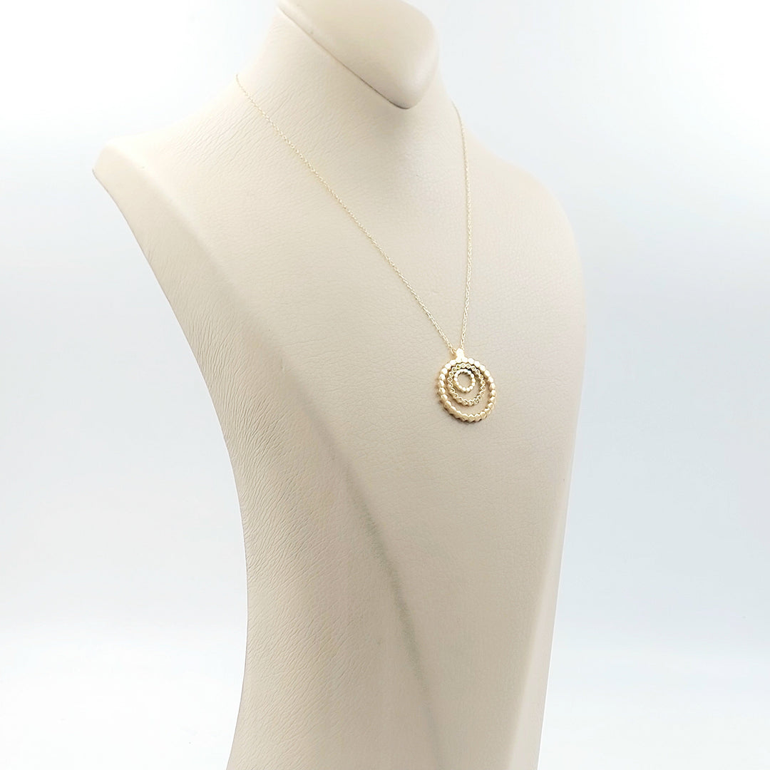 18K عقد اكسترا مرصع-مجوهرات الشيخ سعيد-Saeed Jewelry 