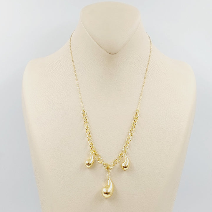 18K Gold Almond Joy Necklace by Saeed Jewelry - Image 5