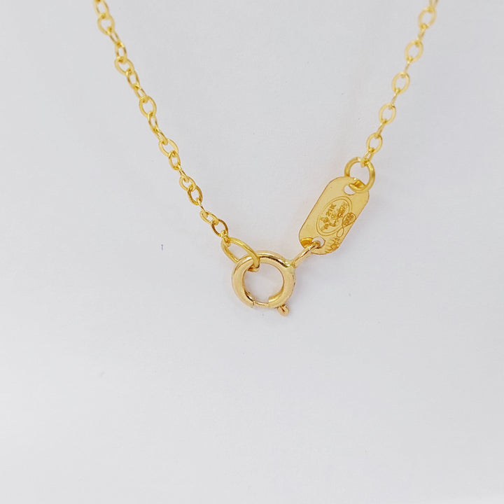 18K Gold Star Dandash Necklace by Saeed Jewelry - Image 6