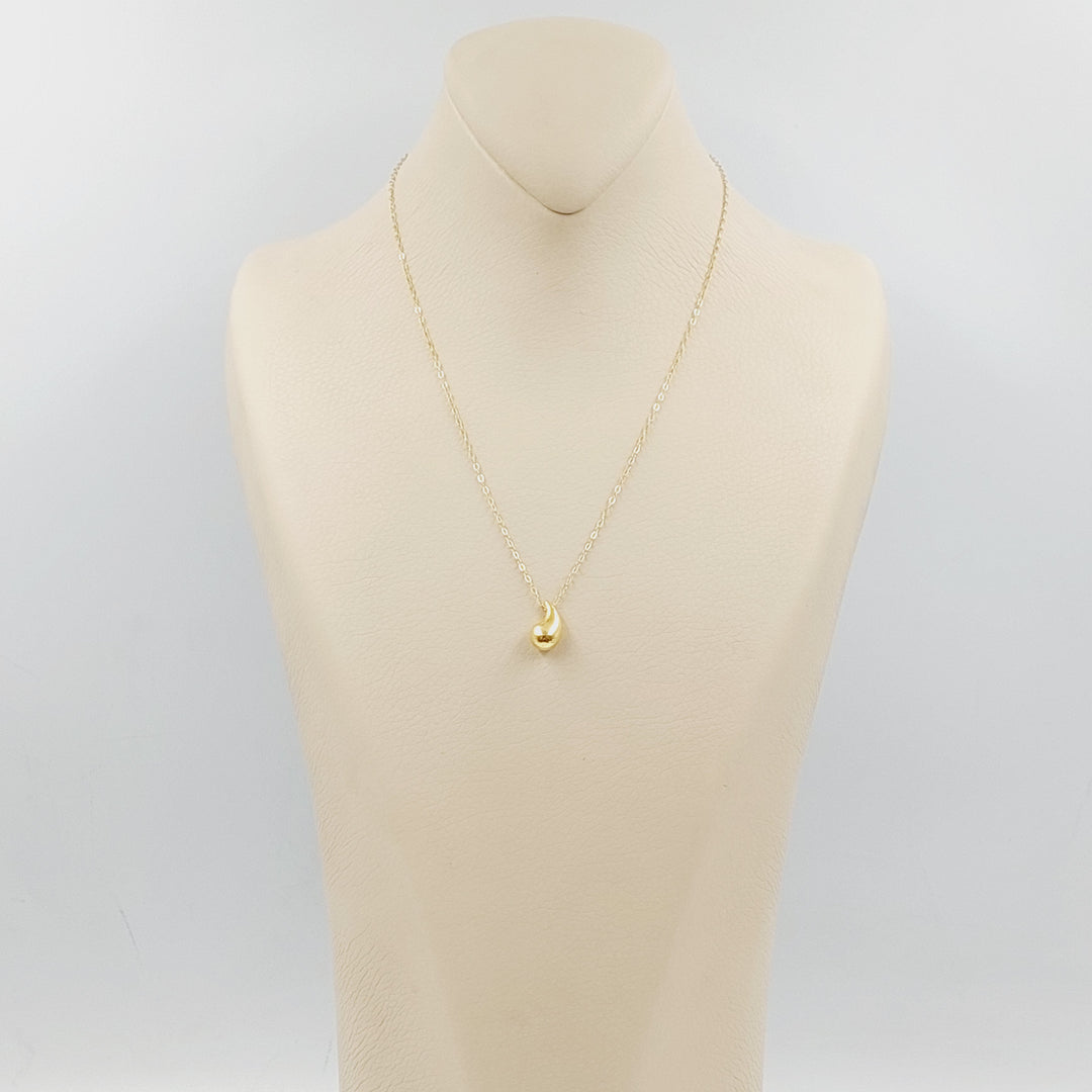 18K Gold Tears Necklace by Saeed Jewelry - Image 2