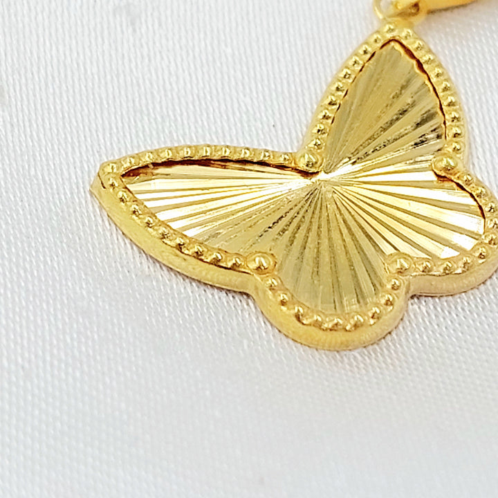 Butterfly Pendant Made of 18K Gold by Saeed Jewelry 