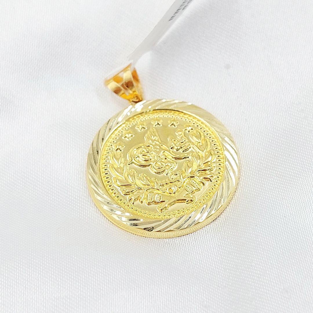 18K تعليقة رشادي قشرة-مجوهرات الشيخ سعيد-Saeed Jewelry 
