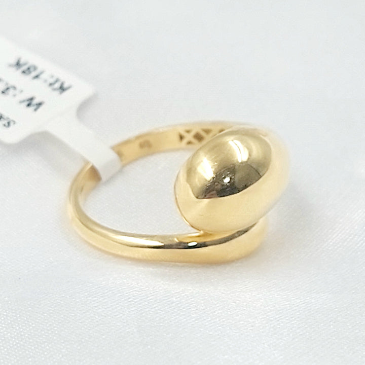 18K خاتم لوزة-مجوهرات الشيخ سعيد-Saeed Jewelry 