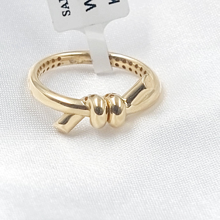 Deluxe Ring Made of 18K Gold by Saeed Jewelry 