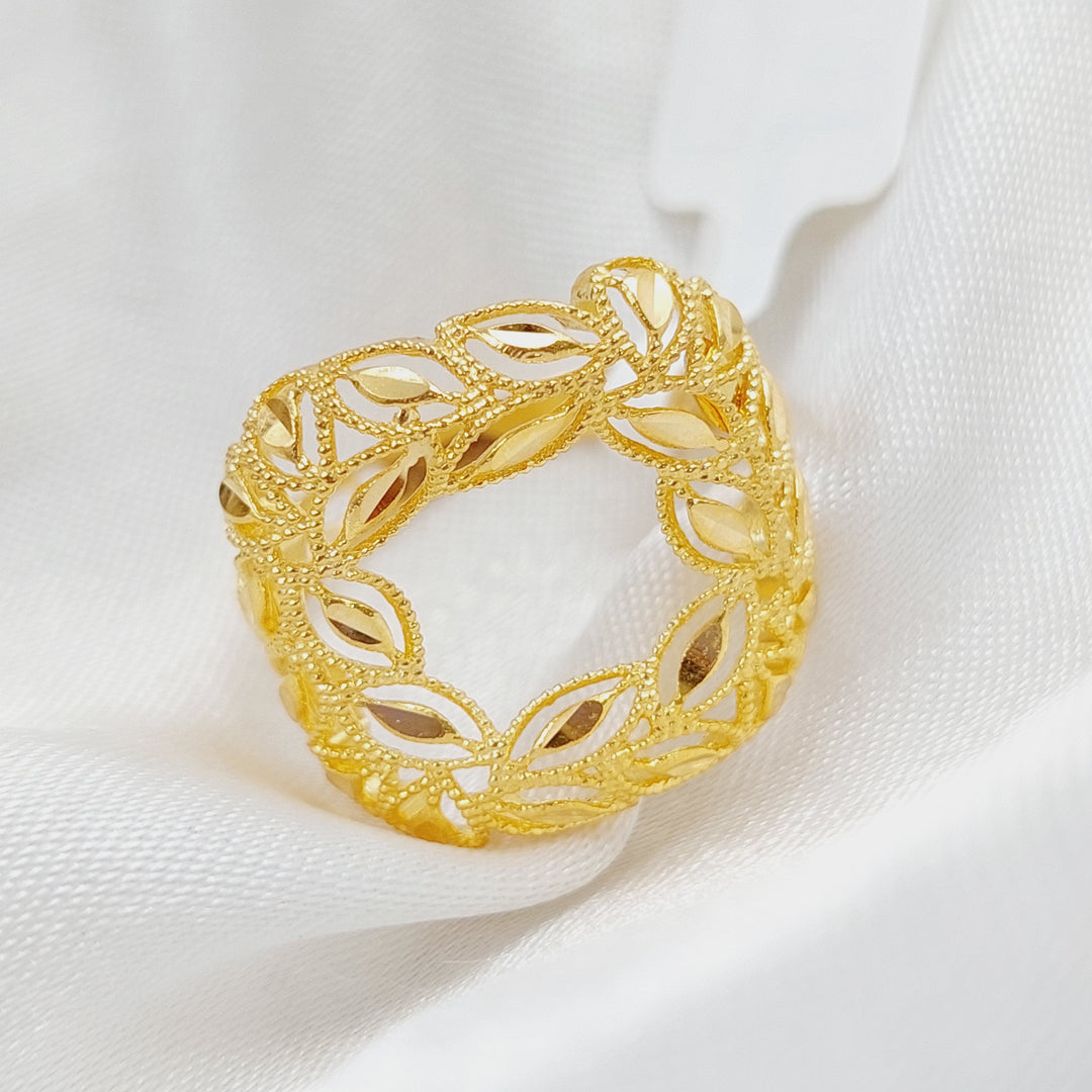 21K Gold Spike Ring by Saeed Jewelry - Image 9