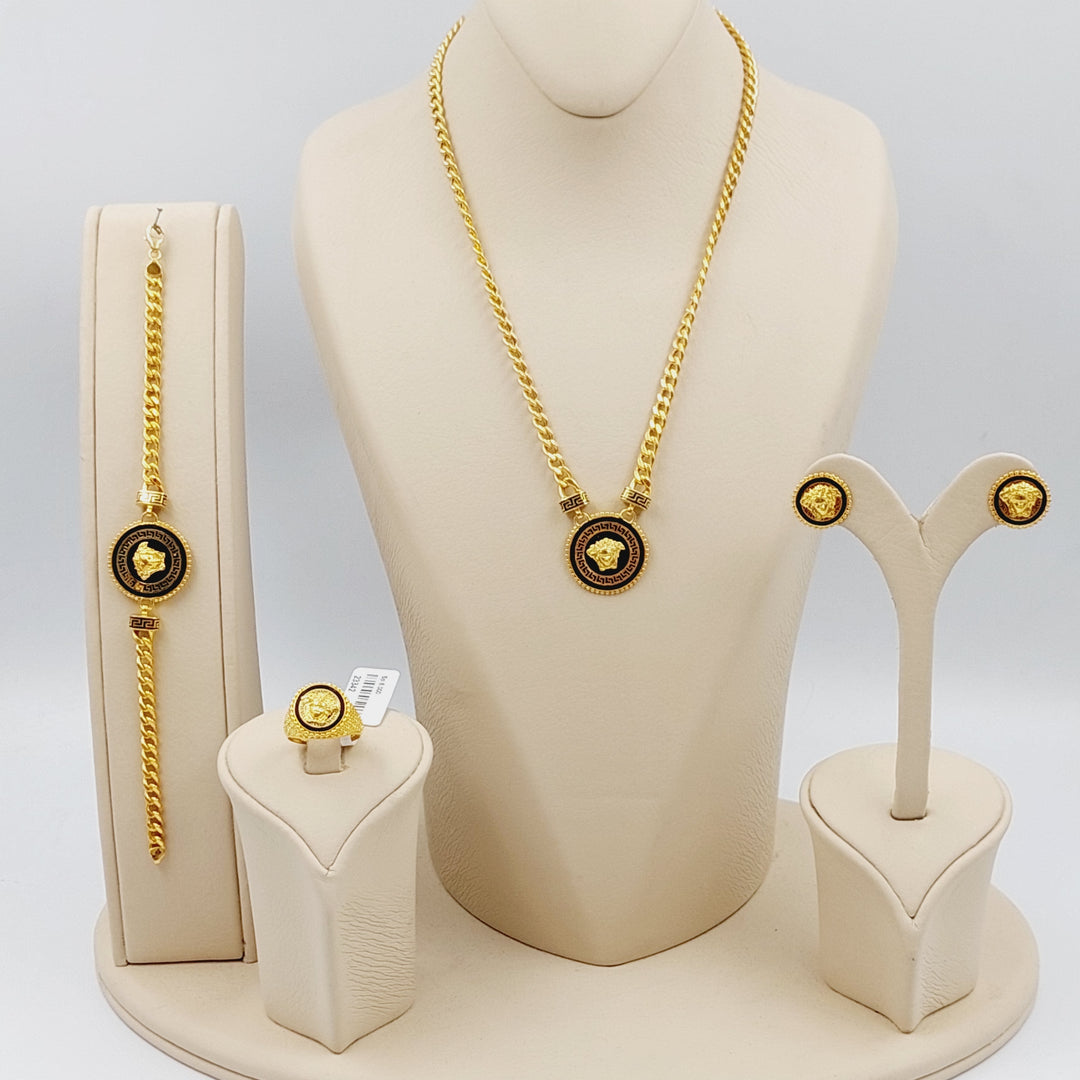 21K Gold 4 pieces set by Saeed Jewelry - Image 1