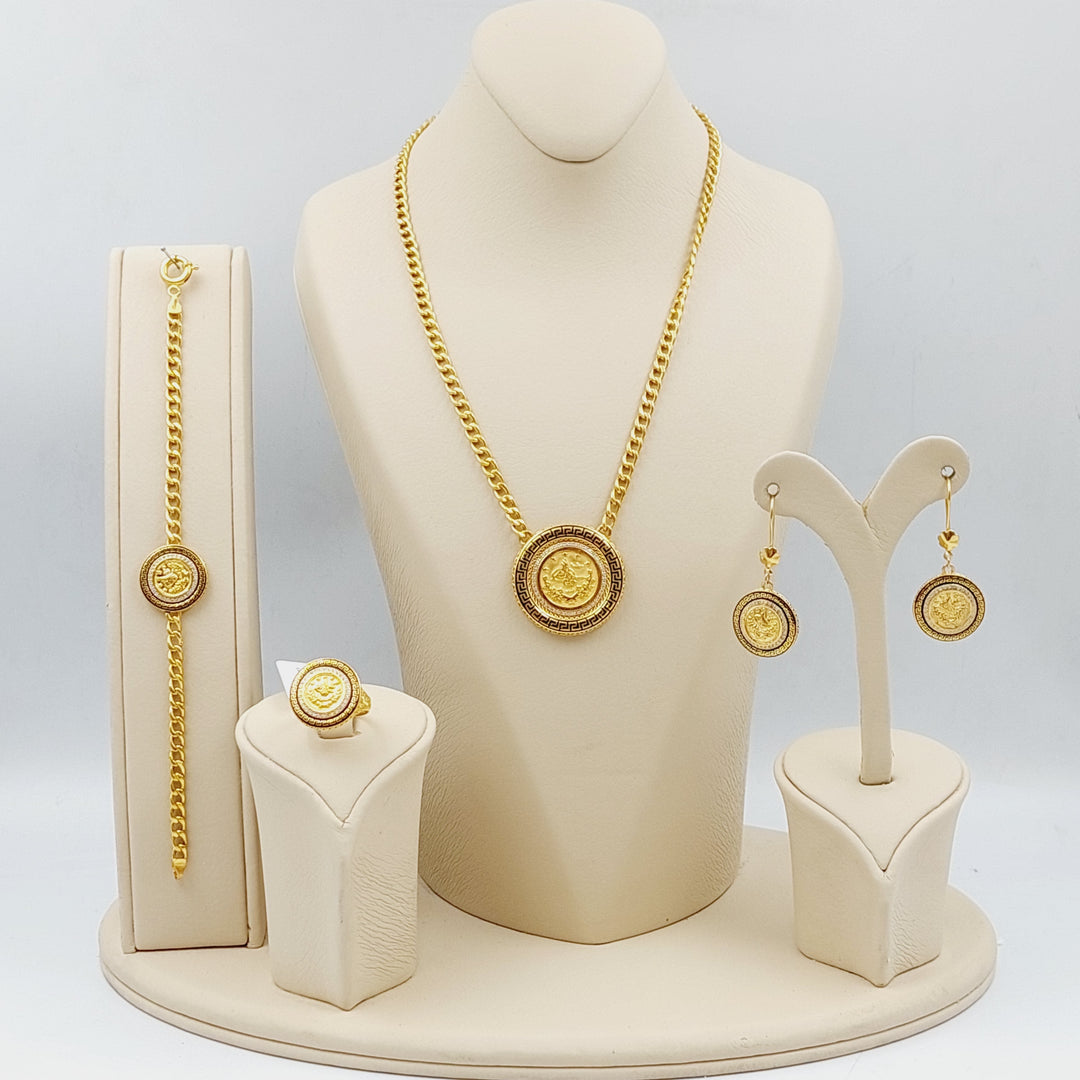 21K Gold 4 pieces set by Saeed Jewelry - Image 1