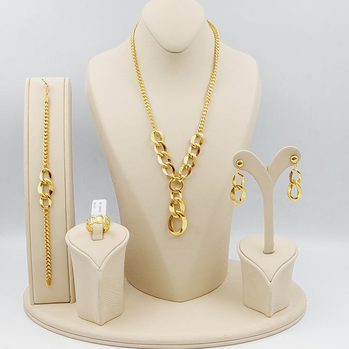 21K Gold 4 pieces set by Saeed Jewelry - Image 1