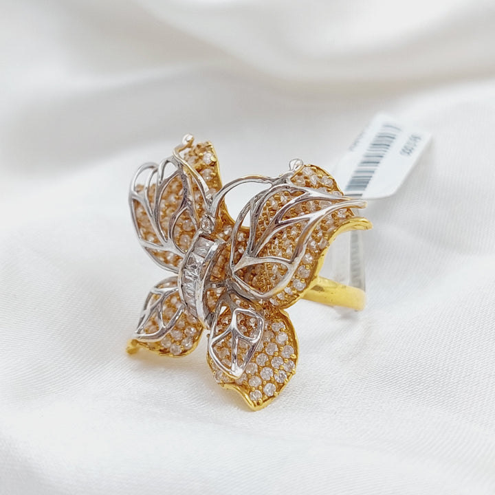 21K Gold Butterfly Ring by Saeed Jewelry - Image 5