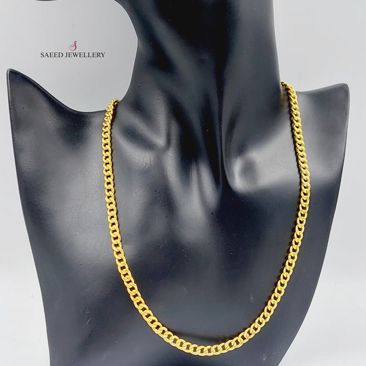 21K Gold Chain Necklace by Saeed Jewelry - Image 2