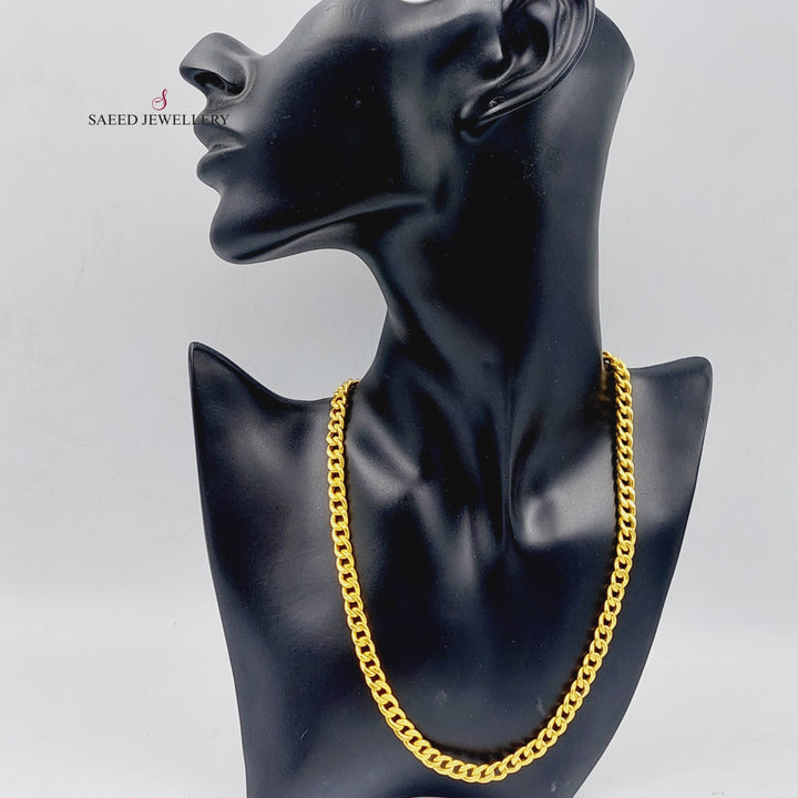 21K Gold Chain Necklace by Saeed Jewelry - Image 2