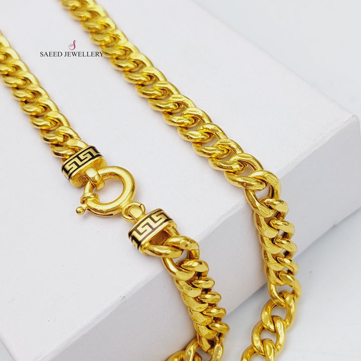 21K Gold Chain Necklace by Saeed Jewelry - Image 3