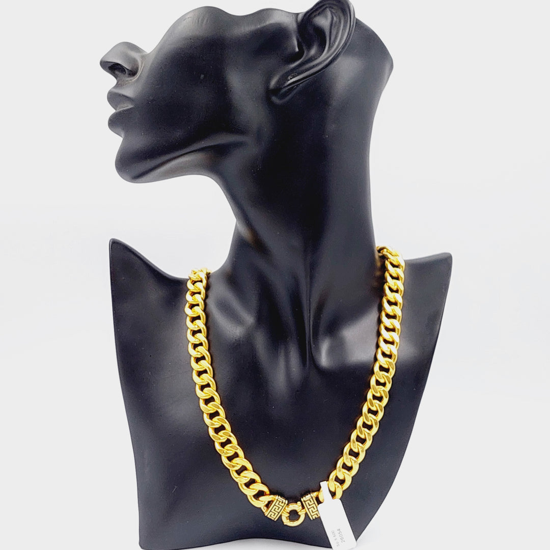 21K Gold Chain Necklace by Saeed Jewelry - Image 1