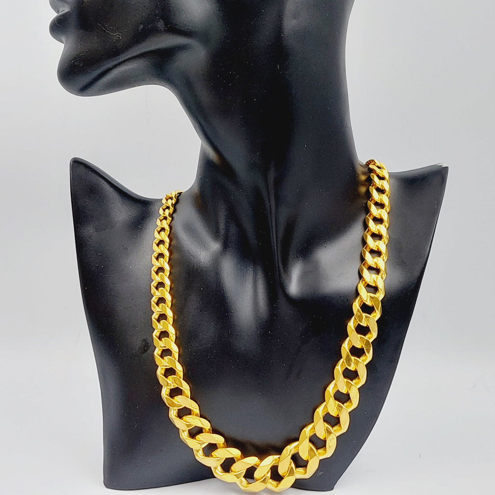 21K Gold Chain Necklace by Saeed Jewelry - Image 2