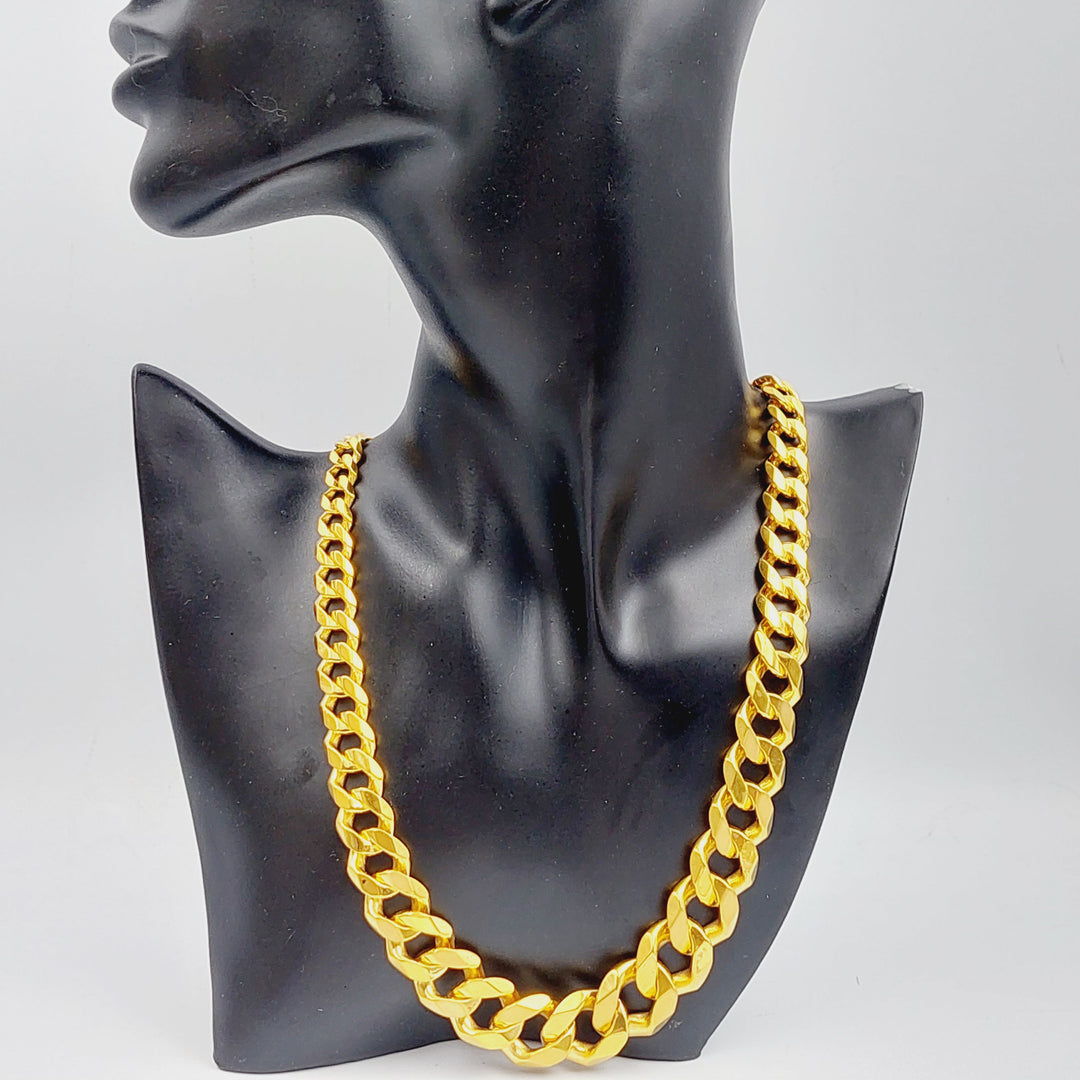 21K Gold Chain Necklace by Saeed Jewelry - Image 3