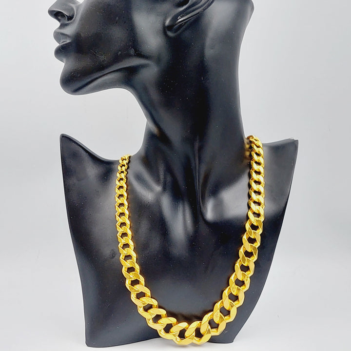 21K Gold Chain Necklace by Saeed Jewelry - Image 4