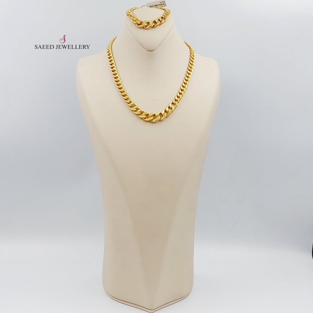 21K Gold Chain Necklace by Saeed Jewelry - Image 2