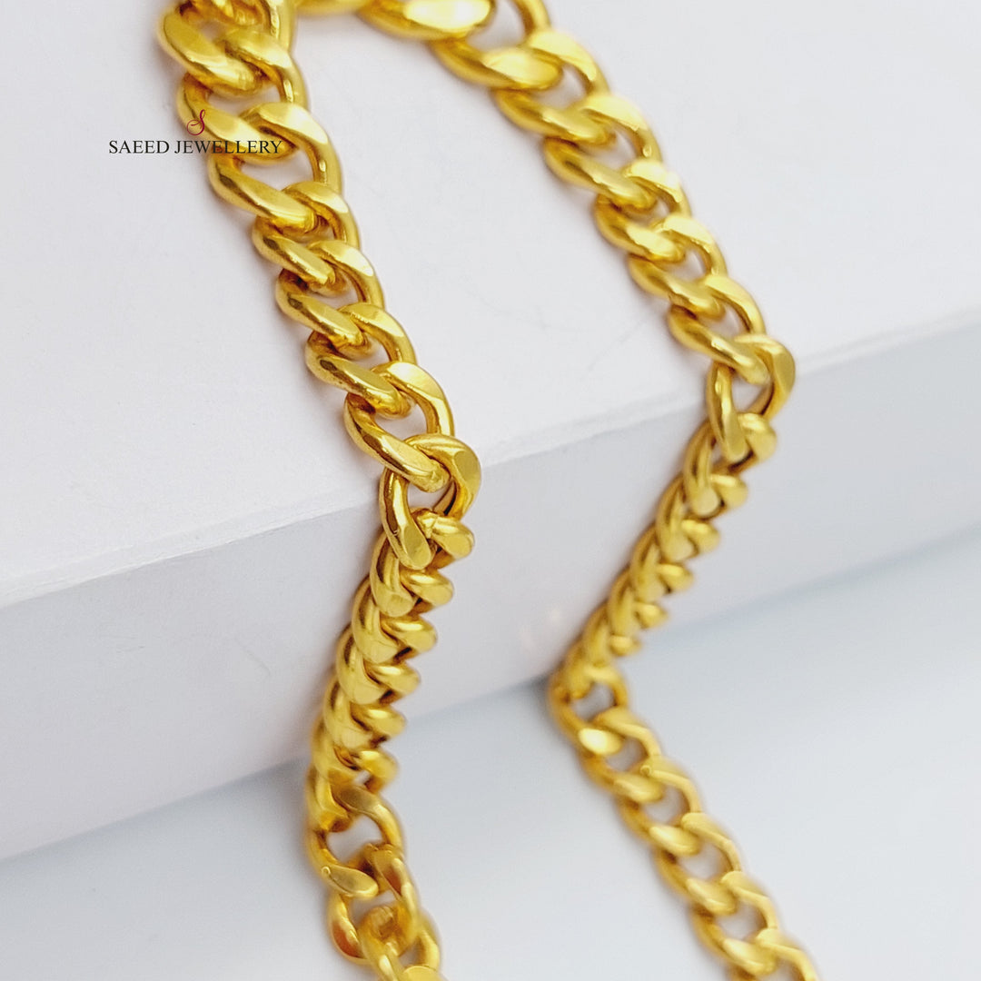 21K Gold Chain Necklace by Saeed Jewelry - Image 3