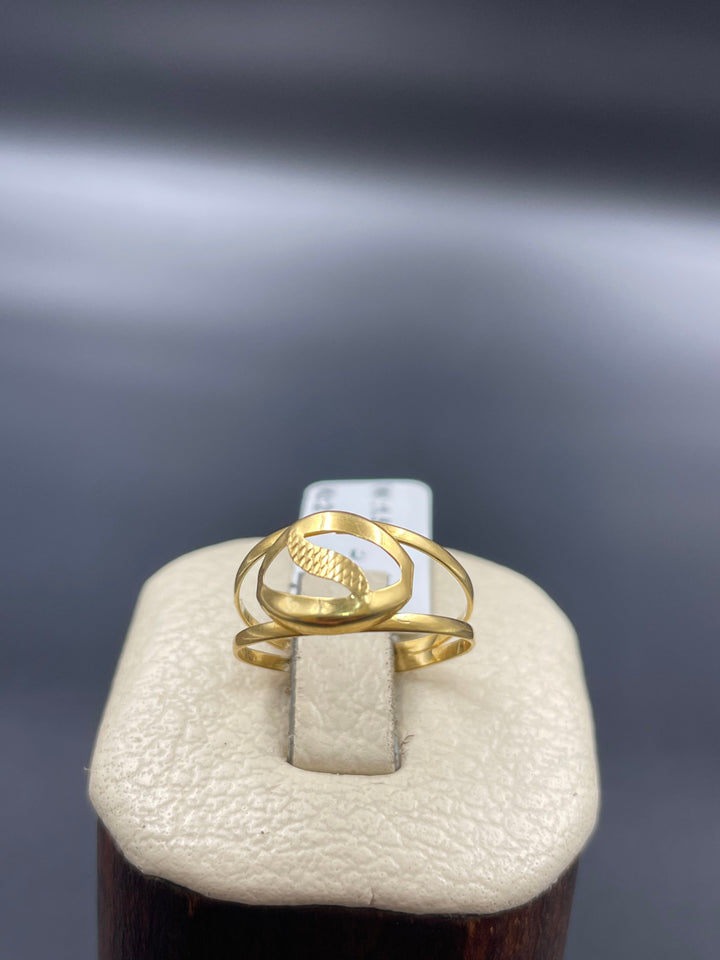 21K Gold Classic Ring by Saeed Jewelry - Image 1