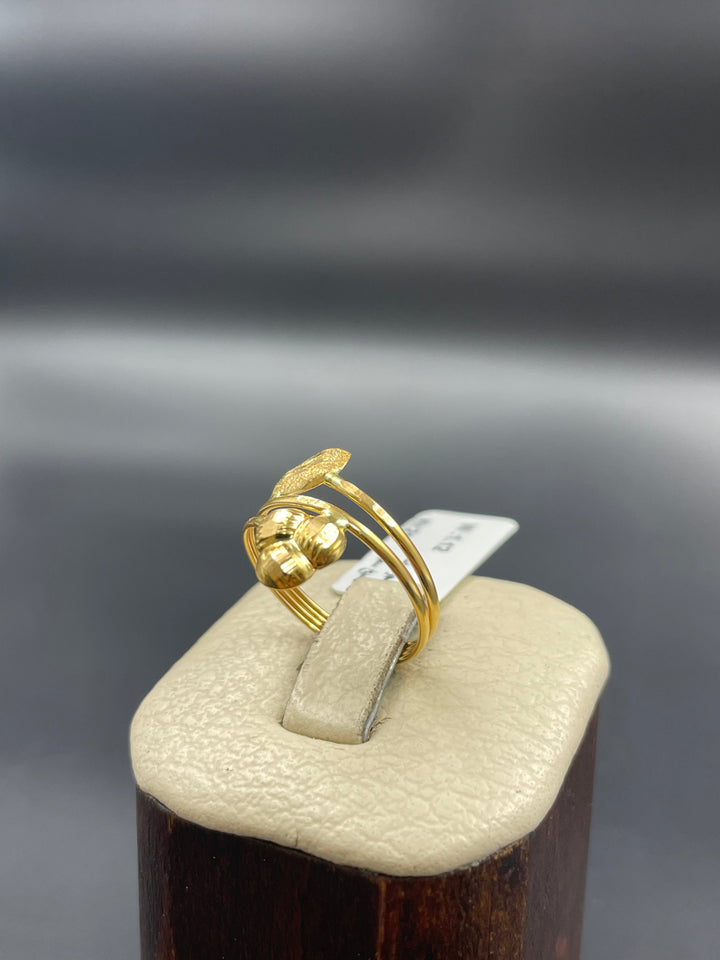 21K Gold Classic Ring by Saeed Jewelry - Image 5