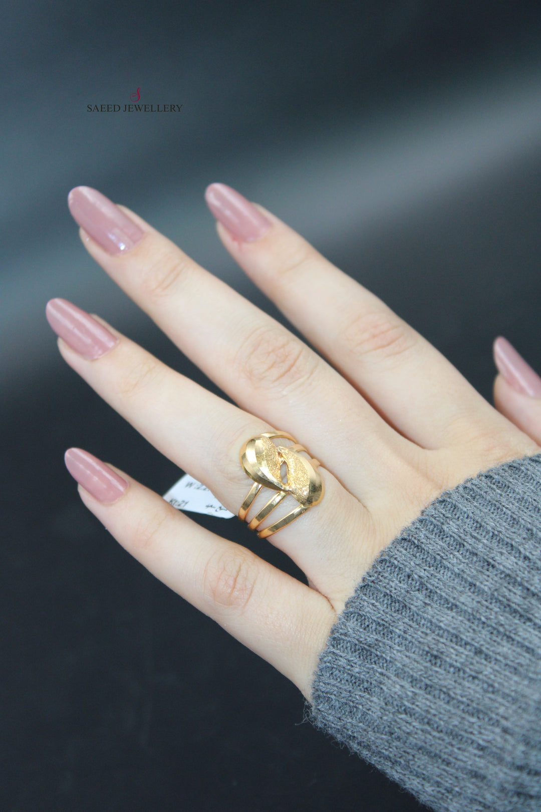 21K Gold Classic Ring by Saeed Jewelry - Image 5