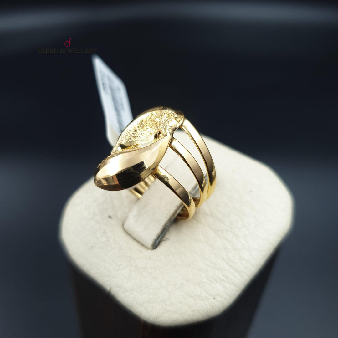 21K Gold Classic Ring by Saeed Jewelry - Image 6