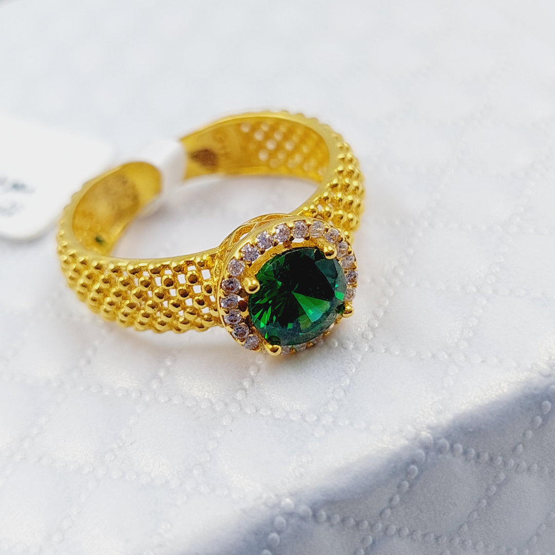 21K Gold Classic Ring by Saeed Jewelry - Image 4