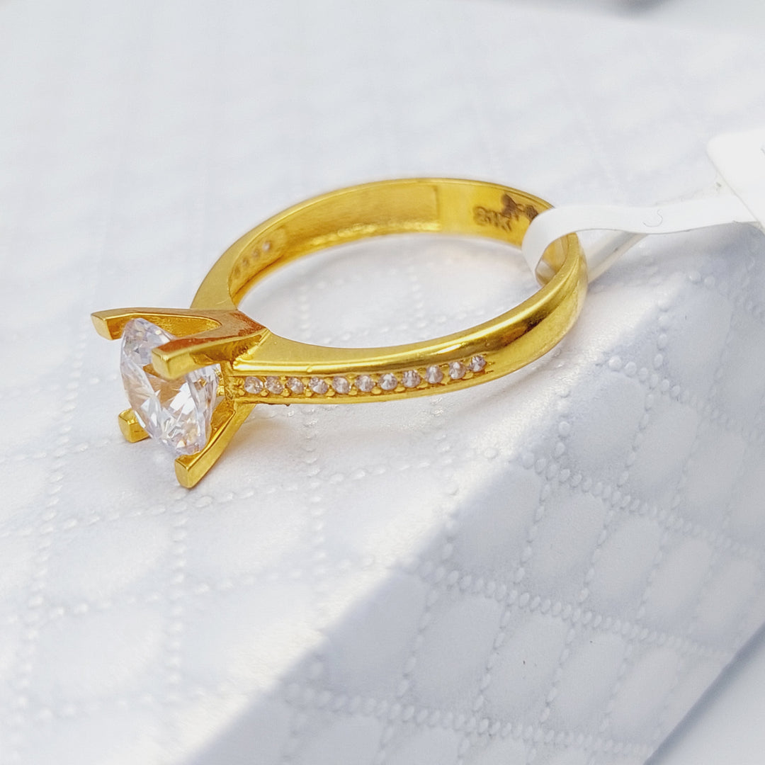 21K Gold Classic Ring by Saeed Jewelry - Image 11