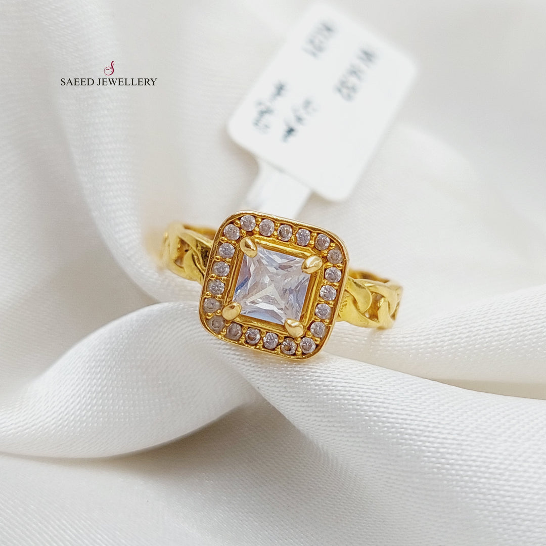 21K Gold Classic Ring by Saeed Jewelry - Image 5