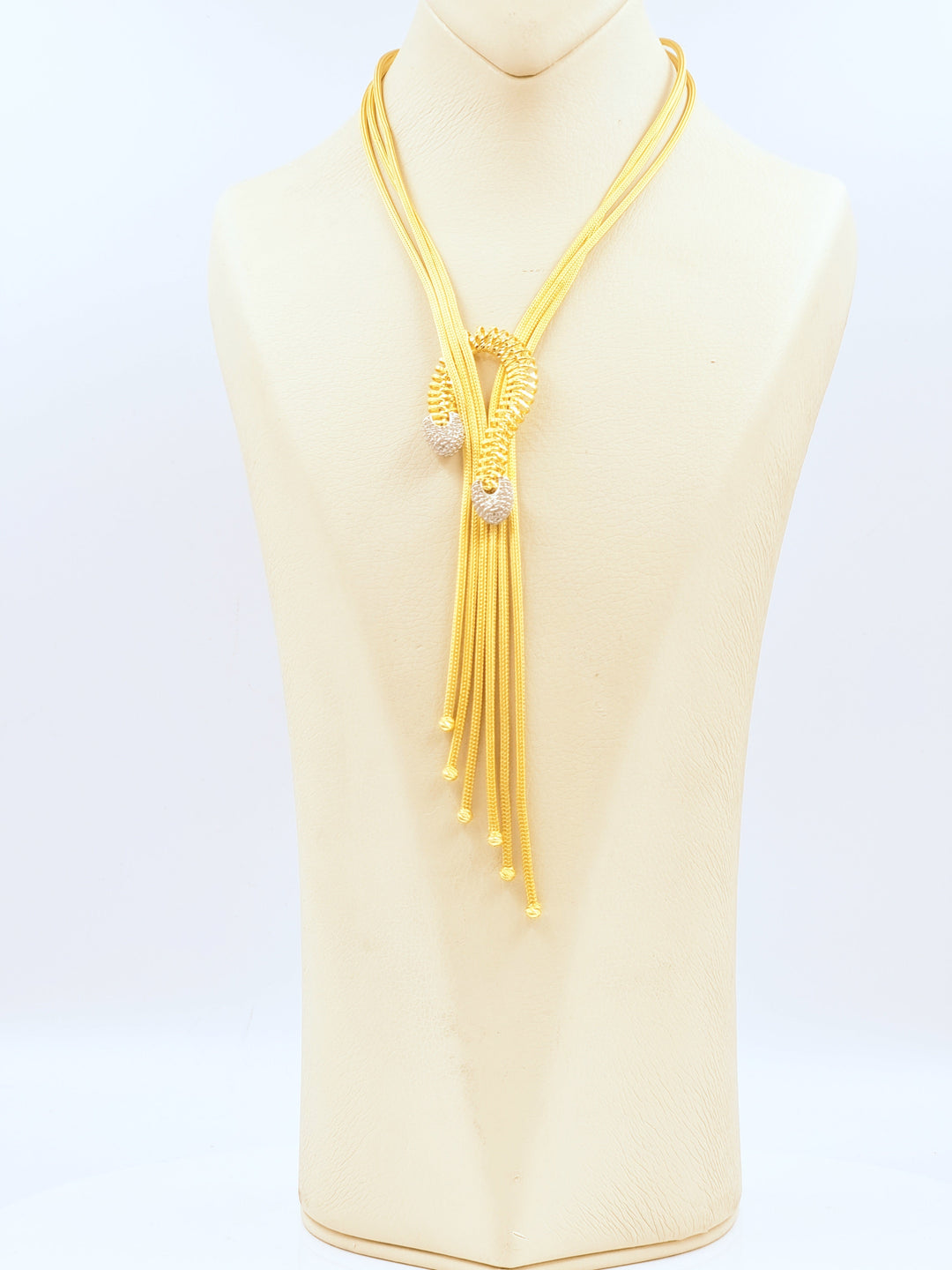 21K Gold Colored Necklace by Saeed Jewelry - Image 8