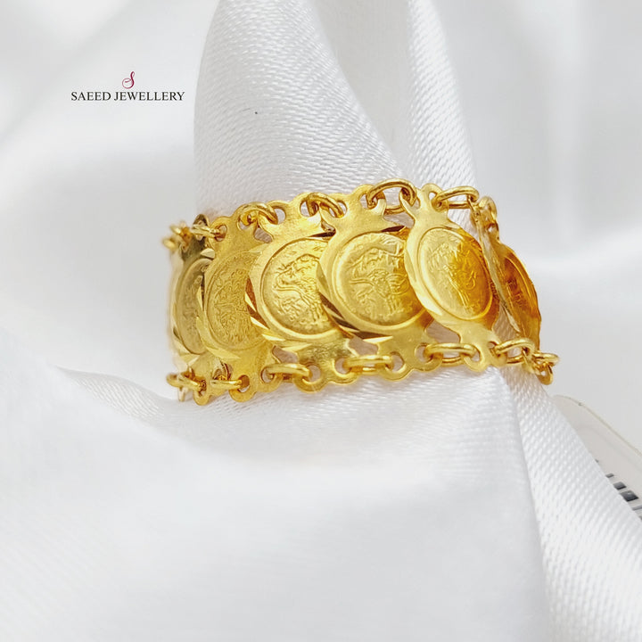 21K Gold Eighths Ring by Saeed Jewelry - Image 3