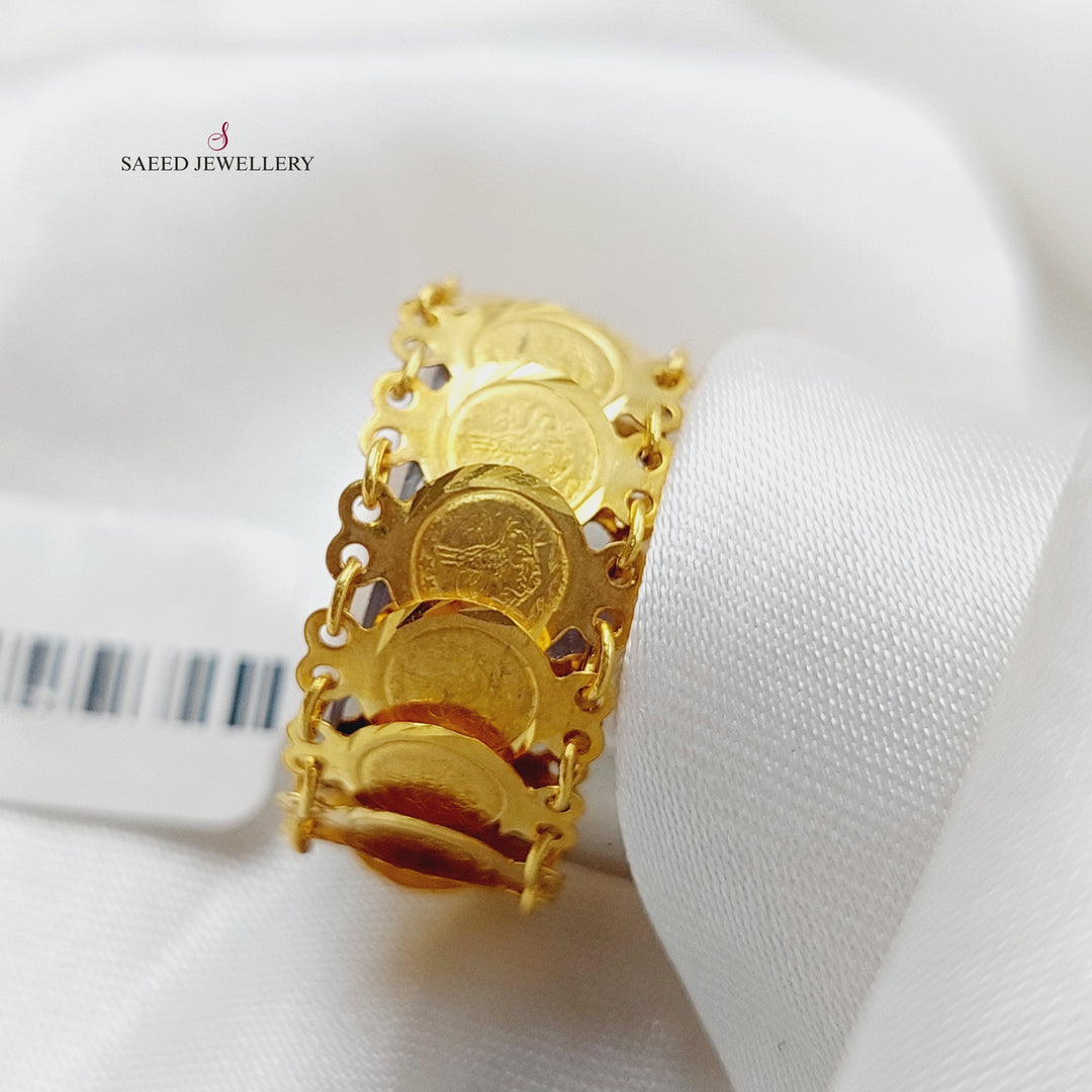 21K Gold Eighths Ring by Saeed Jewelry - Image 5