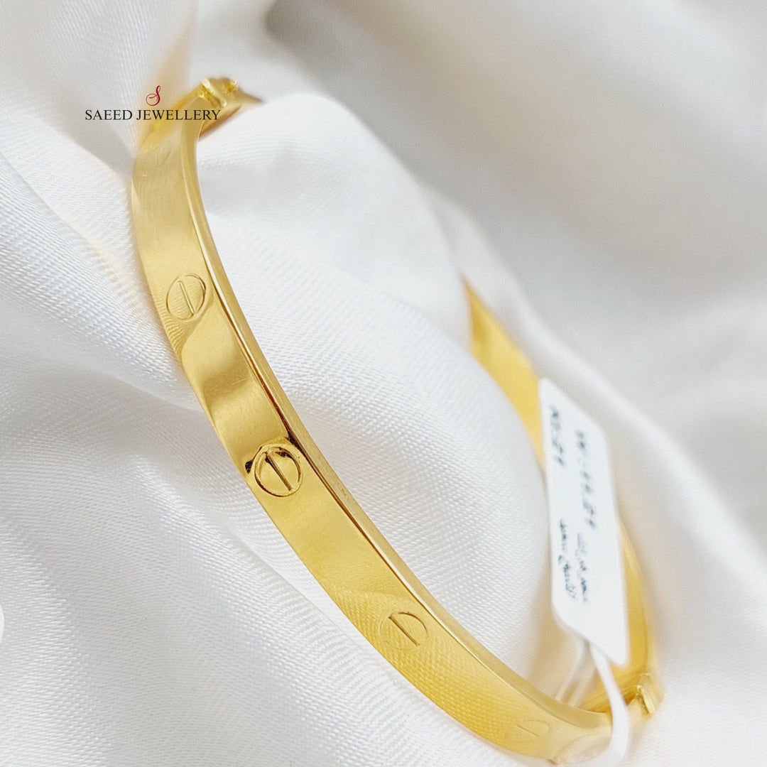 21K Gold Fancy Bracelet by Saeed Jewelry - Image 1