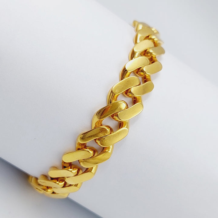 21K Gold Fancy Bracelet by Saeed Jewelry - Image 2