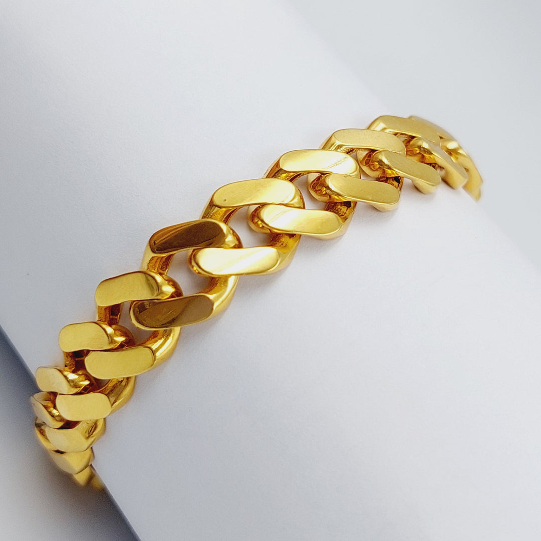 21K Gold Fancy Bracelet by Saeed Jewelry - Image 7