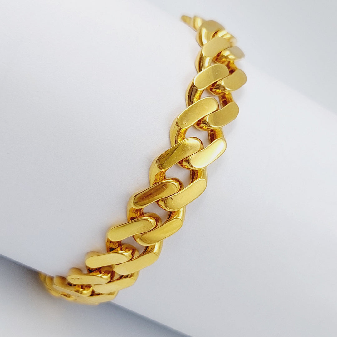 21K Gold Fancy Bracelet by Saeed Jewelry - Image 1