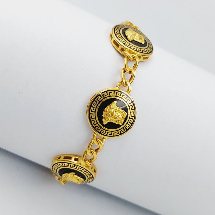 21K Gold Fancy Bracelet by Saeed Jewelry - Image 1