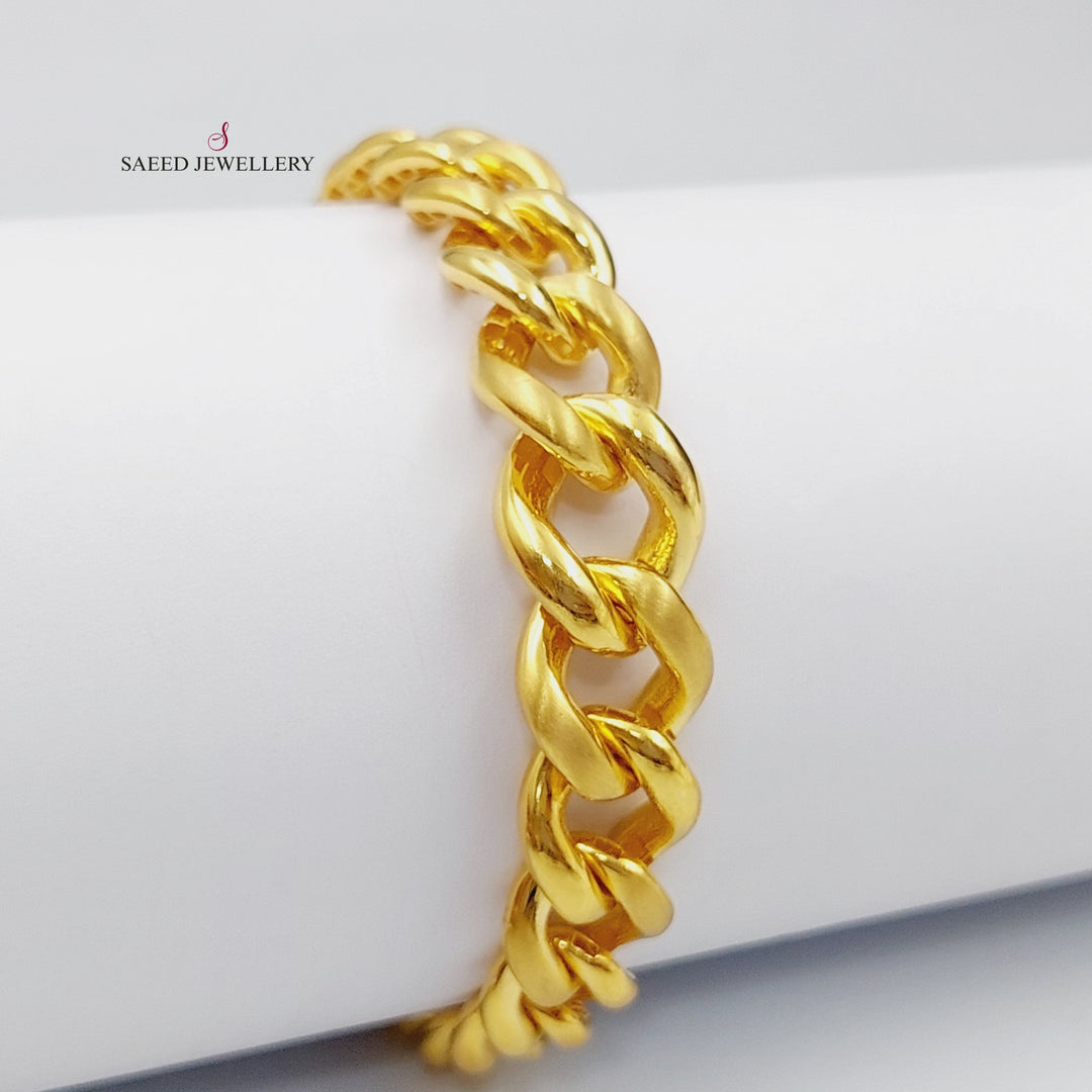 21K Gold Fancy Bracelet by Saeed Jewelry - Image 1