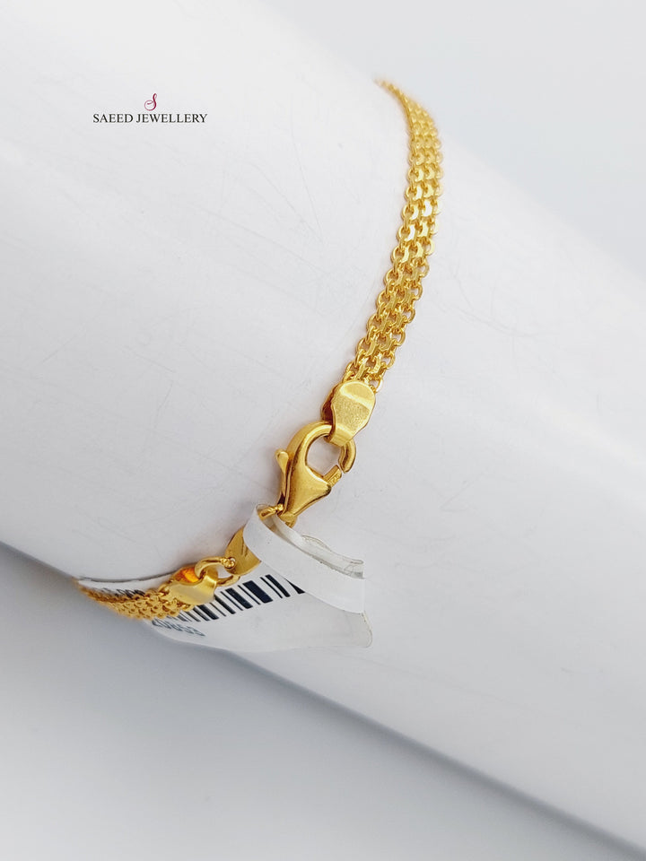 21K Gold Fancy Bracelet by Saeed Jewelry - Image 5