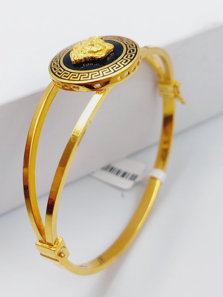 21K Gold Fancy Bracelet by Saeed Jewelry - Image 1