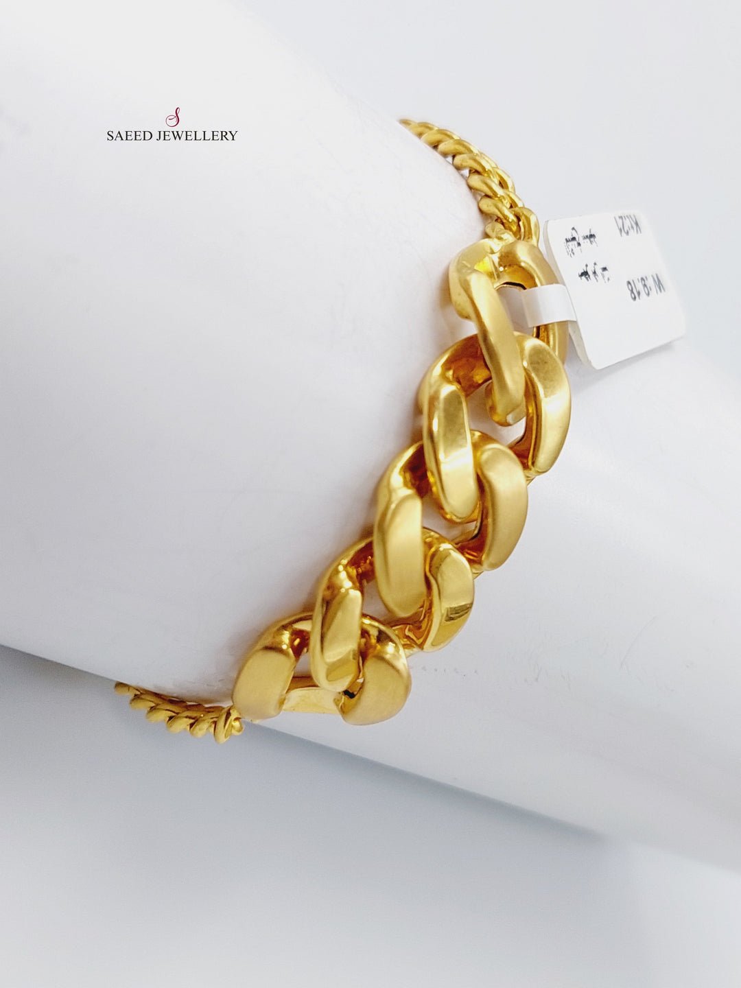 21K Gold Fancy Bracelet by Saeed Jewelry - Image 4