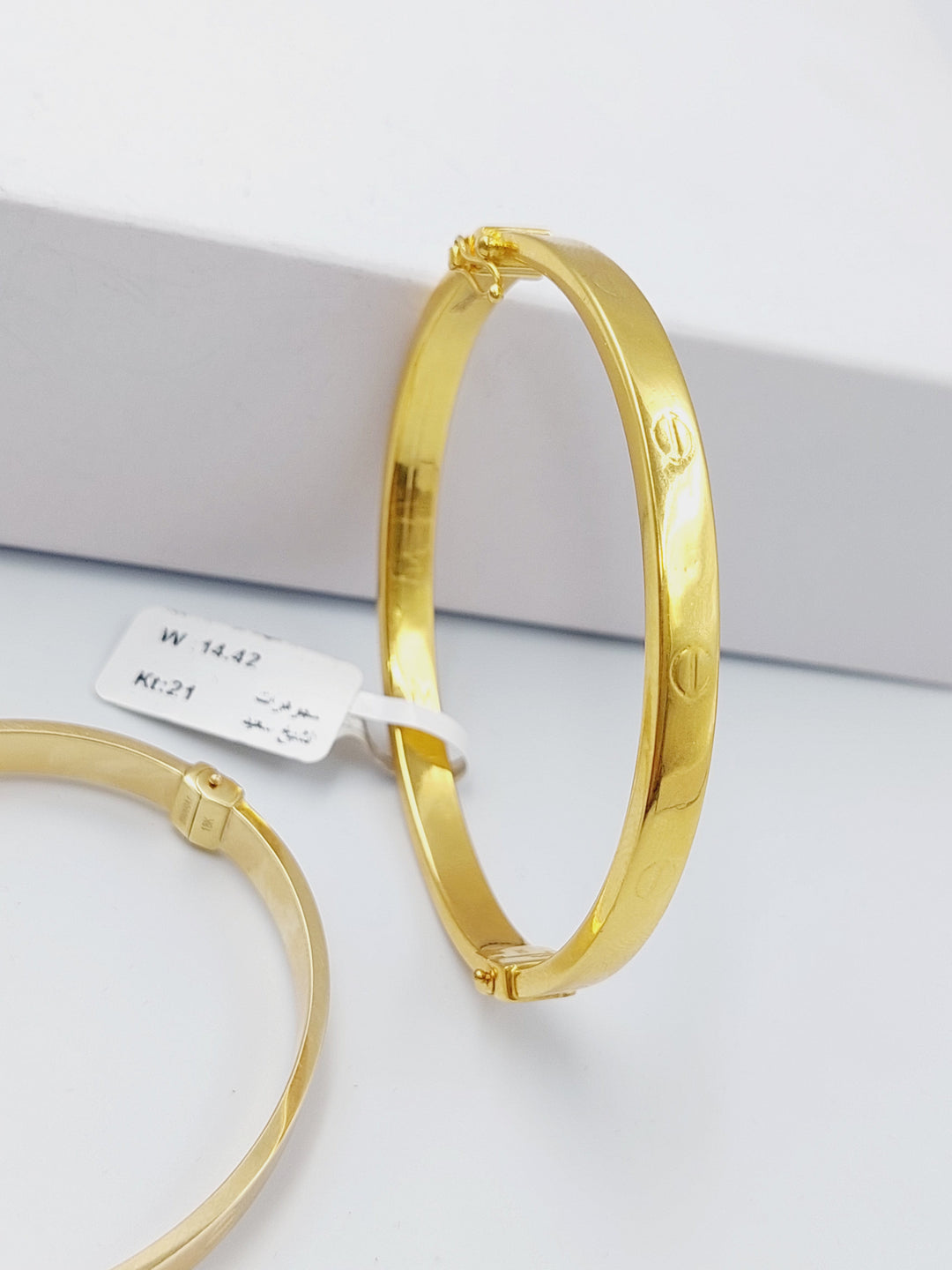 21K Gold Fancy Bracelet by Saeed Jewelry - Image 1