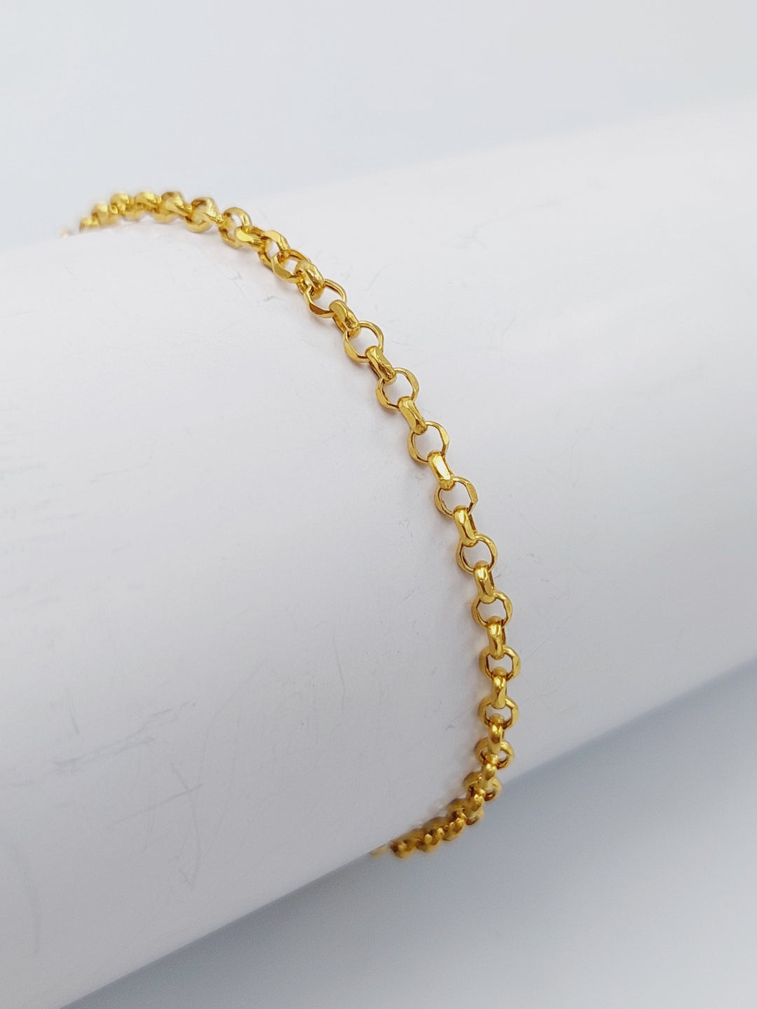 21K Gold Fancy Bracelet by Saeed Jewelry - Image 3