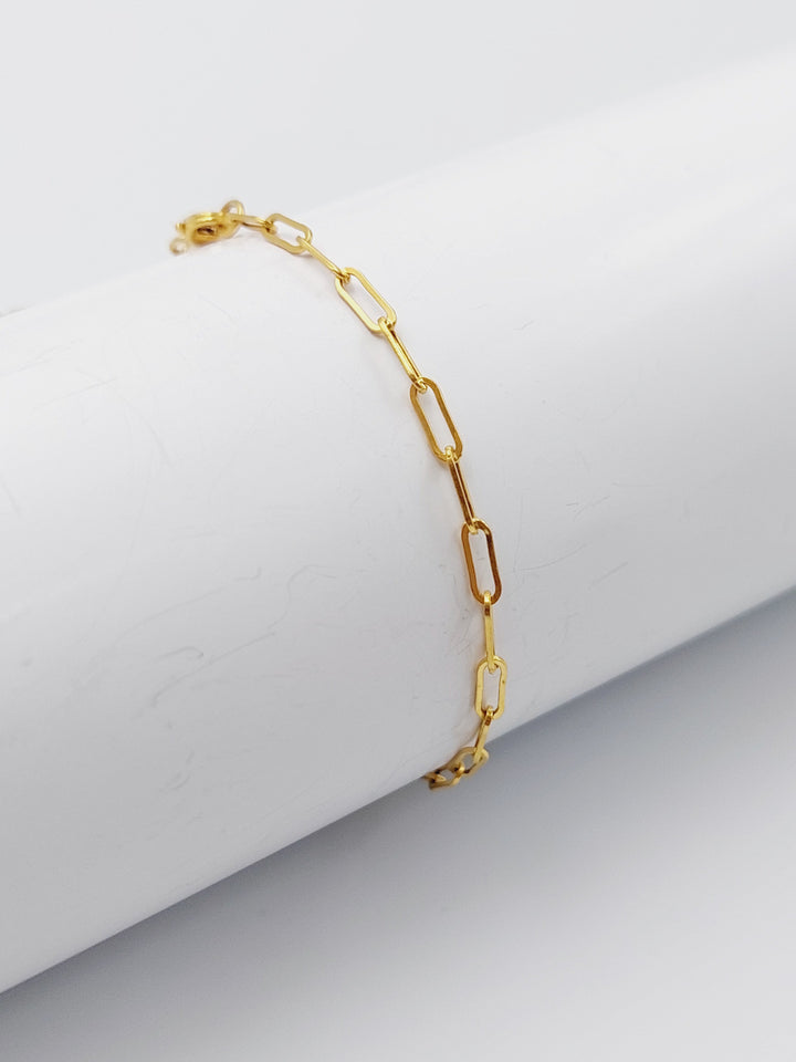 21K Gold Fancy Bracelet by Saeed Jewelry - Image 2