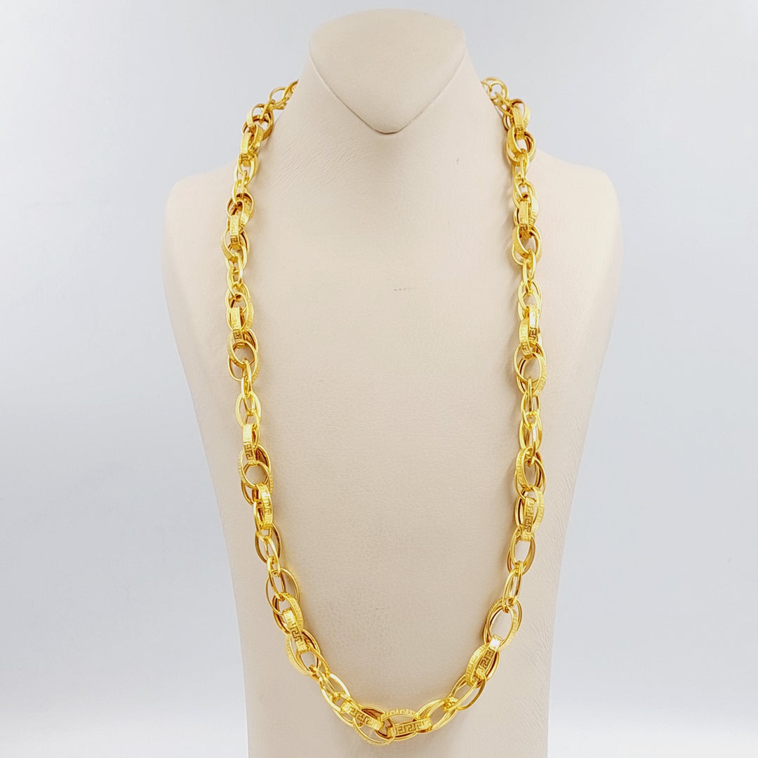 21K Gold Fancy Necklace by Saeed Jewelry - Image 1