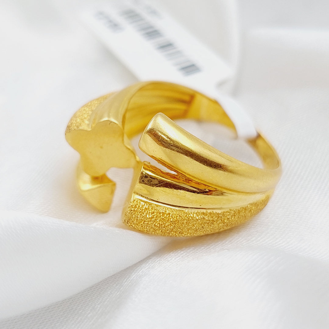 21K Gold Fancy Ring by Saeed Jewelry - Image 5