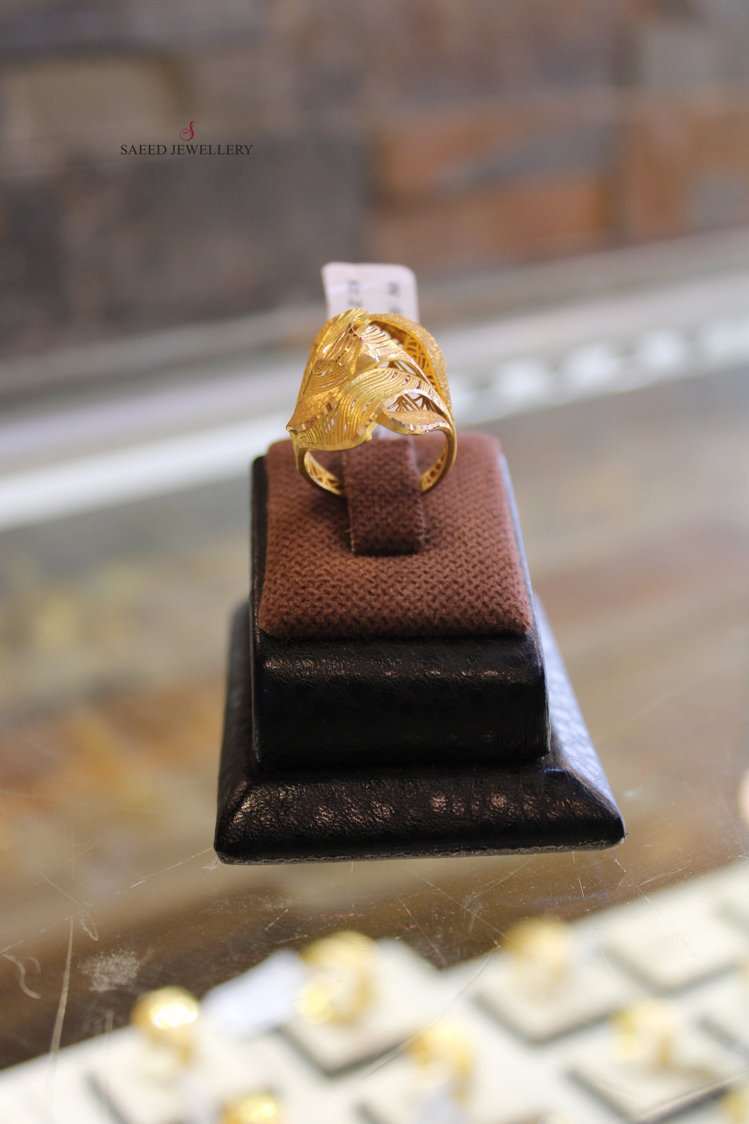 21K Gold Fancy Ring by Saeed Jewelry - Image 6