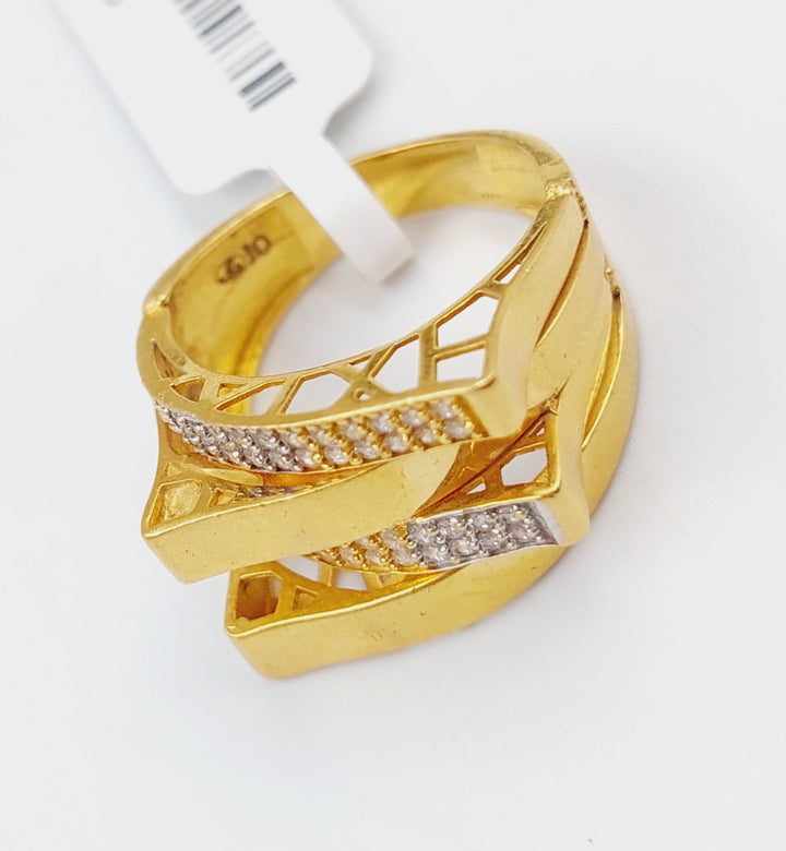 21K Gold Fancy Ring by Saeed Jewelry - Image 1